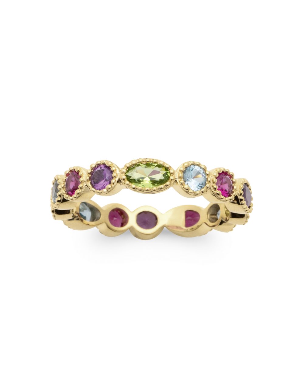 Bague joaillerie tendance couleur