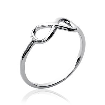 bague infini argent